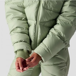Short Puffer Jacket For Women Rib Cuff Zipper Closure At Front Three Front Pockets Factory Wholesale Low Quantity