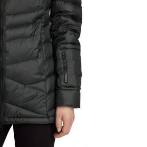 High Quality Custom Women’s Cotton Padded Coat Long Down Jacket With Hood