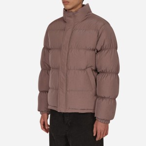 Custom Mens Cotton Padded Puffy Jacket Coat