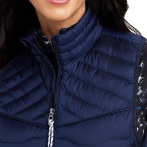 Custom Wholesale Cotton Padded Quilted Vest For Women