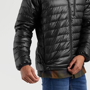 Custom Wholesale Lightweight Men’s Packable Down Quilted Jacket