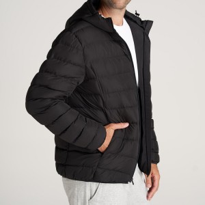 Ultra Light Duck Down Jacket With Hood Men’s Down Coat Custom Wholesale