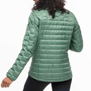 Custom Ultra Lightweight Quilted Down Jacket For Women