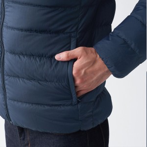 High Quality Puffy Down Coat For Men Stand Up Collar Down Jacket