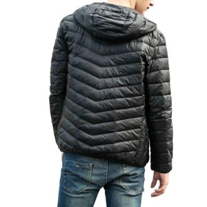 Lightweight Quilted Down Jacket Men’s Spring Down Coat Factory Custom