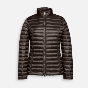 Custom Quilted Down Jacket High Quality Hiking Down Coat For Women