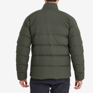 Men’s Puffer Cotton Filled Jackets Stand-Up Collar Winter Coat
