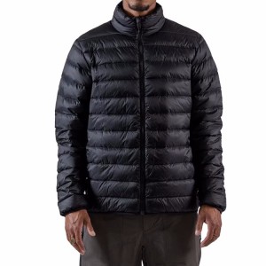 Lightweight Cotton Filled Quilted Jackets For Men Factory Custom Down Coat