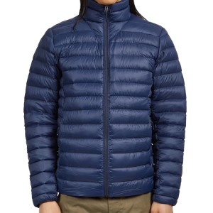 Light Mens Down Quilted Jacket Bubble Coat Custom Wholesale