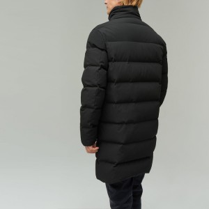 China Outdoor Extra Long Down Jacket For Men Puffer Coat Custom Factory
