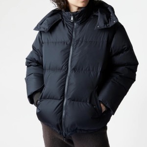 Puffer Down Jacket For Women Winter Down Coat With Hood Custom Wholesale