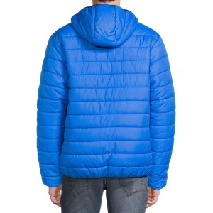 Men’s Cotton Filled Quilted Jacket Winter Stand-UP Collar Down Coat Factory Custom
