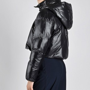 China Lady Puffer Jackets For Women Short Bubble Coat Winter