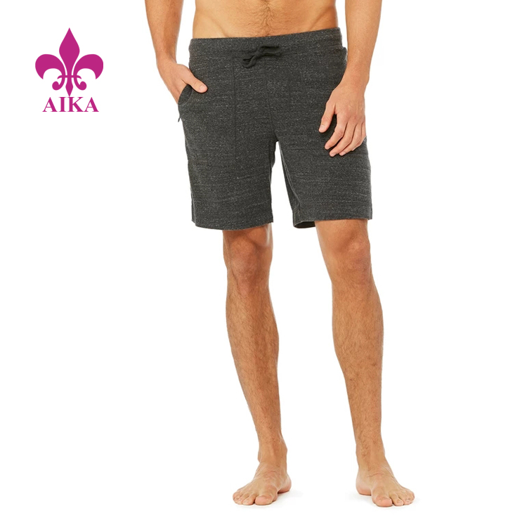 High Quality Customized Pure Soft Comfortable Fit Sports Gym Shorts for Men