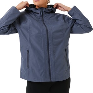 Wholesale Cheap Price Waterproof Zip Front Closure Gym  Jacket For Women
