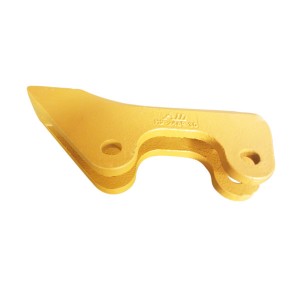 112-2489  Cat excavator E320 Sidebar Protector with different gap