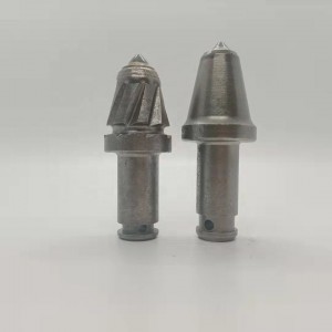 High quality round shank drill tool bit bullet teeth for bored piles