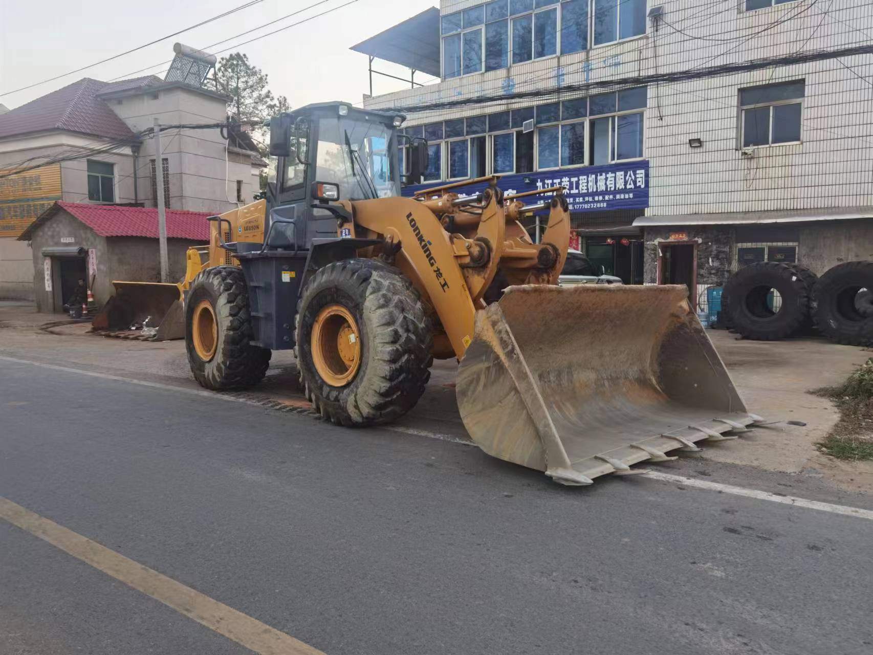 PriceList for Civil Construction Machinery - LG850N used wheel loader 5000 kg for sale – Aili