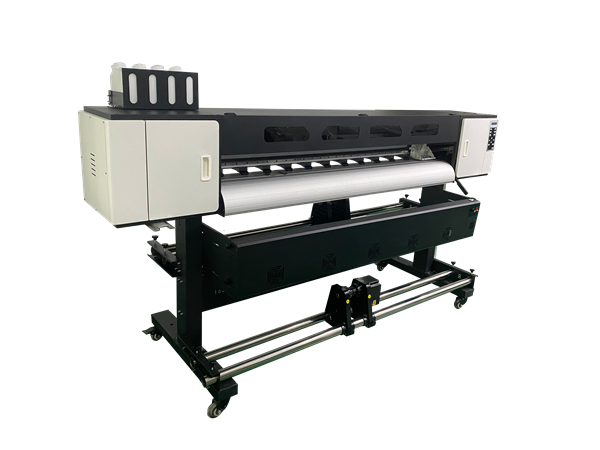 Eco Solvent Printer Media Rollers - 1.8m Eco solvent printer with two heads – Aily