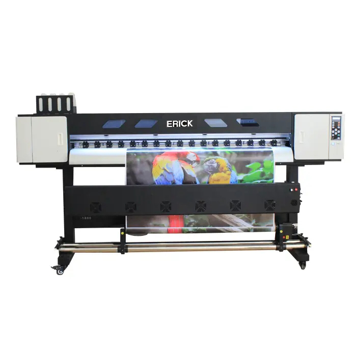 Stable 6 feet eco solvent printer for posters and stickers