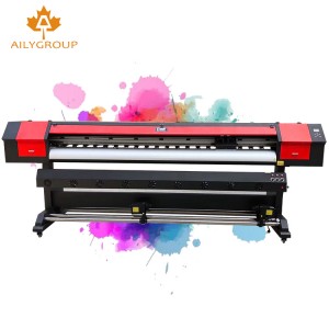 Factory Outlets Eco Solvent Paper -  2.5m DX5/DX7/XP600 digital eco solvent wide format printer outdoor banner/tarpaulin/vinyl printer price – Aily Group