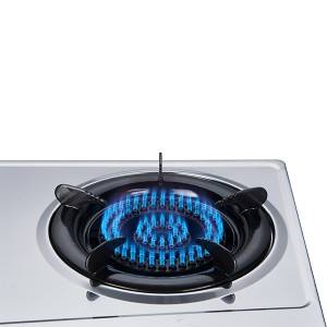 Cheap price with big power gas stove kitchen appliance home use cooker stainless steel two burner LPG gas stove