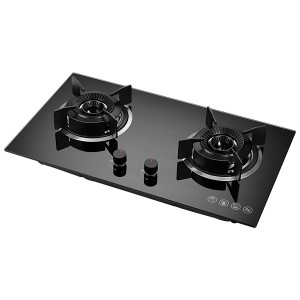 High Quality Double Burner Gas Stoves Built in gas hob with safety device manufacturer