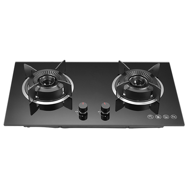 High Quality Double Burner Gas Stoves Built in gas hob with safety device manufacturer