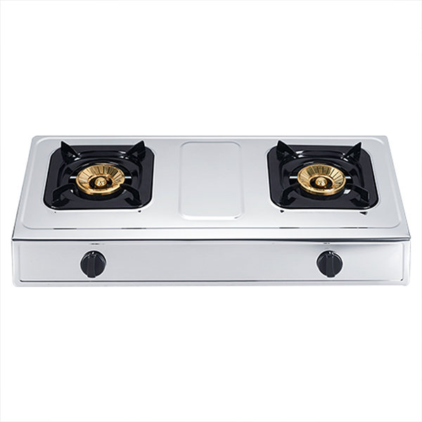 Table top gas stove maunfacturer 2 burner gas cooker ISO factory