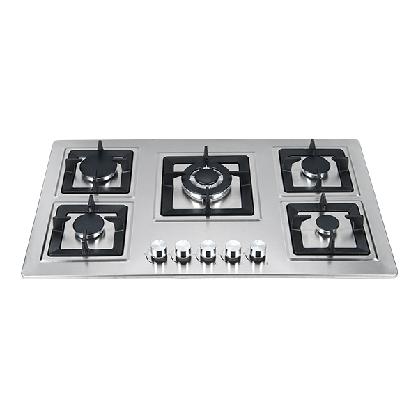 Home Appliances 5 burner gas stove high quality built in gas hob 