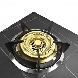 Kitchen Appliance 2 Burner Rock steel panel Cooking with big power Gas Hob Gas Cooker Gas Stove