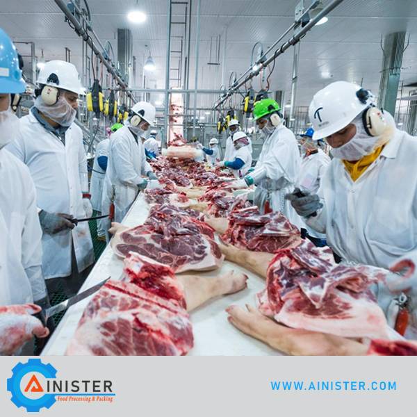 Reasonable price Vacuum Bowl Cutter - Bacon Production Line – Ainister