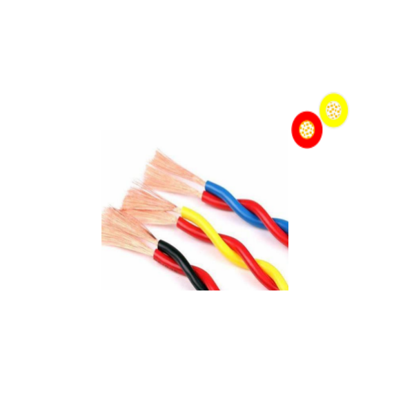 High Quality RVS Cable Twisted Pairs Flexible Electric Copper Wire Cable 300V PVC Insulation Cable