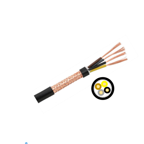 RVVP电缆5类软铜导体聚氯乙烯护套和绝缘BC编织电线电缆