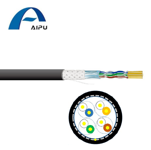 Aipu EIA RS-485 Cable LSZH Data Communication Automation System Twist Pairs Cable