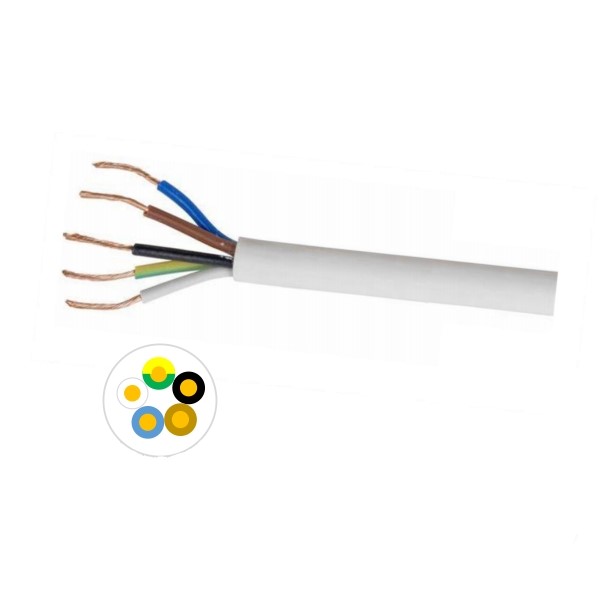 318*Y плъзгащ се PVC гъвкав кабел, усукани отгряти обикновени медни проводници към IEC 60228 клас 5 Фабрична цена на производителя на електрически кабел
