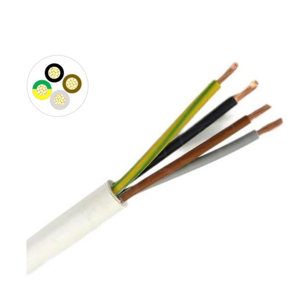 309-Y / H05V2V2-F EN 50525-2-11 300/500V Class 5 Flexible Copper Conductor PVC Insulation and Sheath Flexible Harmonised Cable Electrical Wire