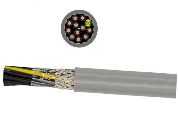 CY Screened Flexible Control Connecting Cables Electric Wire For Instrumentation And Control Equipment