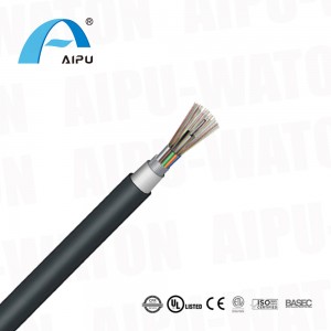 Stranded loose tube non-metallic Fiber Optic Cable-GYTA Standards