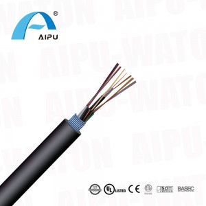 Stranded loose tube direct buried or aerial optical Cable
