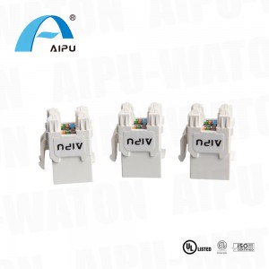 high quality factory price UTP RJ45 modular for network connecting keystone jack adapter