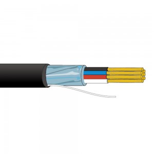 Computer Bulk Cable Coaxial Cable RS232 Cable LAN Cable MultiCore Foil Braid Screened with Tinned Copper Dain Wire