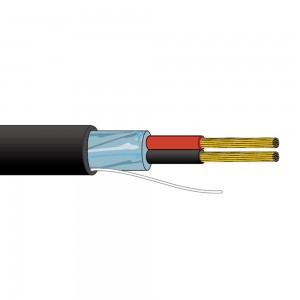 Outdoor Cable Fire Resistant Armoured Overall Instrumentation Cable Security Commercial Audio System Screened