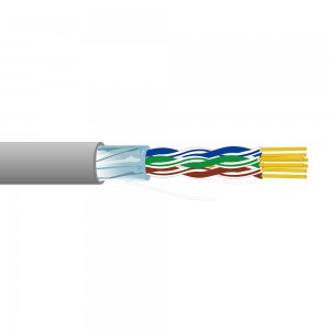 Indoor Network Cable Cat5e Lan Cable F/UTP 4 Pair Ethernet Cable Solid Cable 305m for Horizontal Cabling