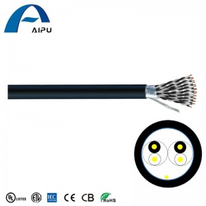 AIPU BS EN50288 Instrumentation Cable Multi Cores Twisted Pairs Cabling Flexible Wire Cable