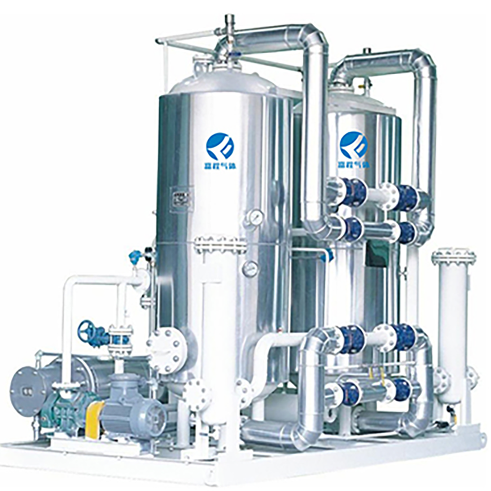 Plant natural gas dehydration unit