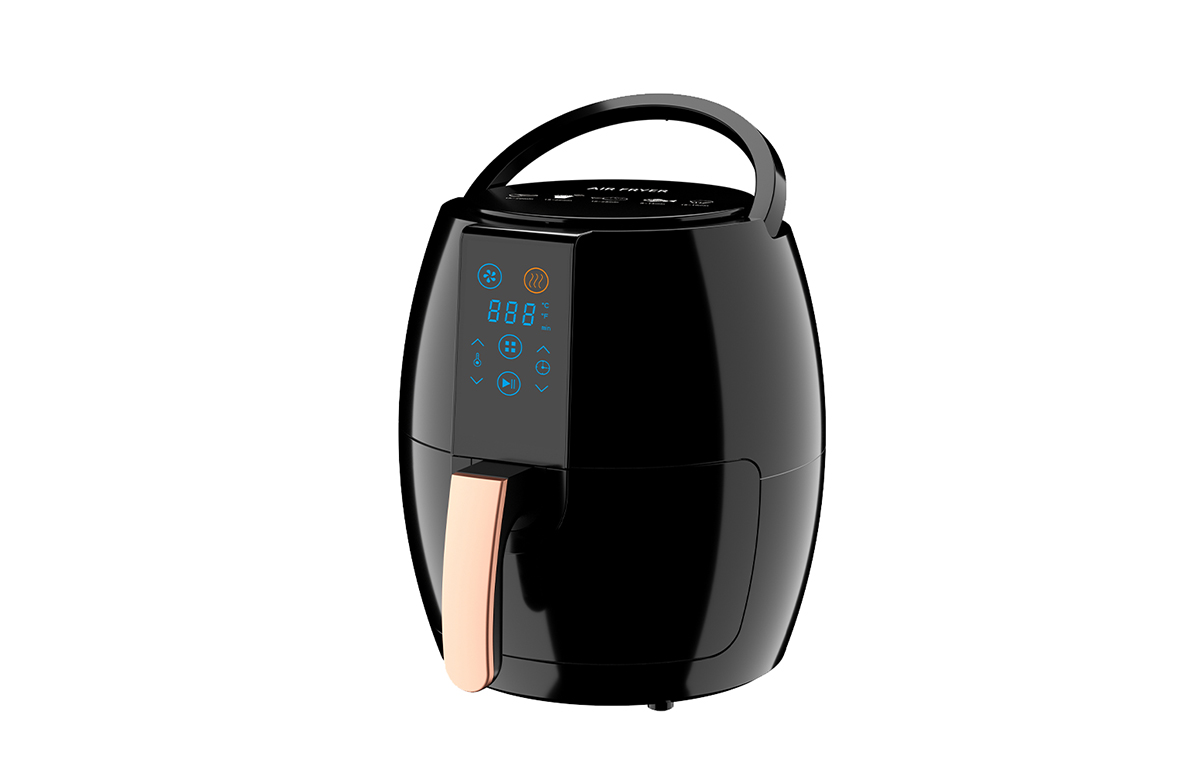 4.5L Detachable Oil Container Overheat Protection Digital Air Fryer for Home with Timer