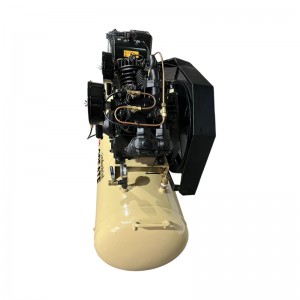 Gas-aire-konpresorea 丨14-HP KOHLER motorra abiarazte elektrikoarekin