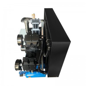 1,2/60 kg oliegevulde luchtcompressor met gemiddelde en hoge druk