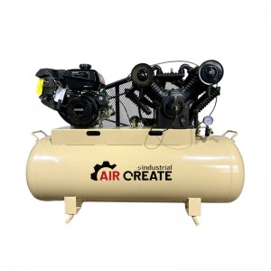 Gas Air Compressor 丨14-HP KOHLER Engine w/ Eletriki Mmalite